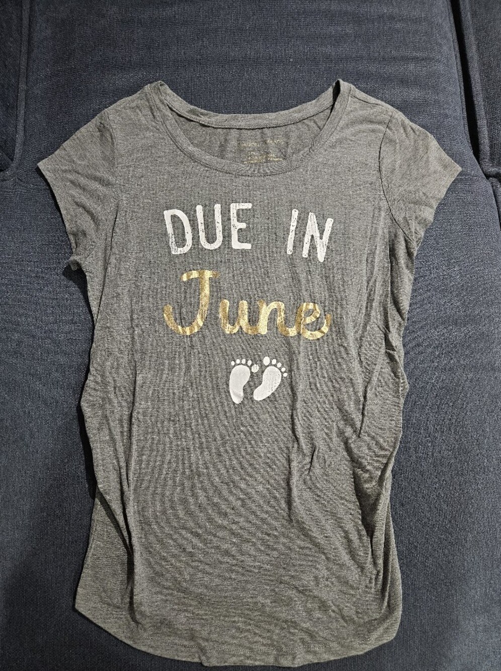 Grayson Threads Due In June Maternity Shirt